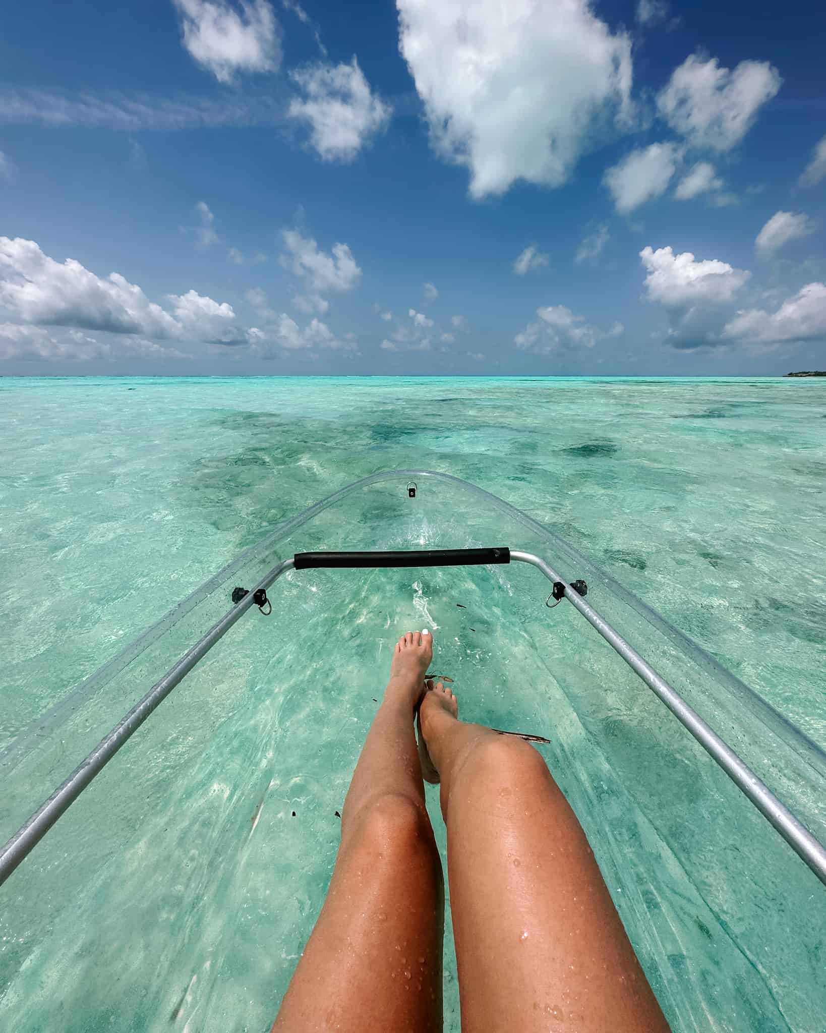 Clear-water kayaking in Zanzibar